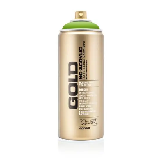 Montana&trade; Gold Acrylic Professional Spray Paint G6040 Lawn Green {5}