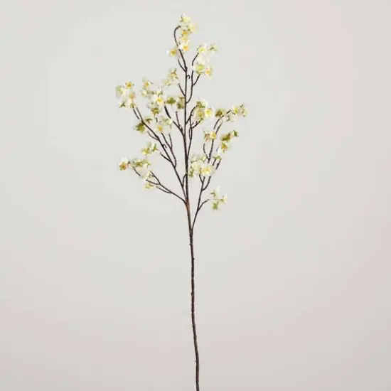 41" White Cherry Blossom Flower Stems, 3ct. {10}