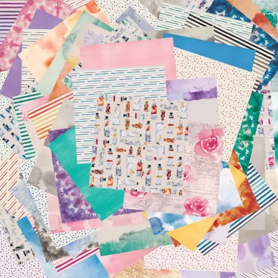 12" x 12" In the Studio Paper Pad by Recollections&trade;, 180 Sheets {3}