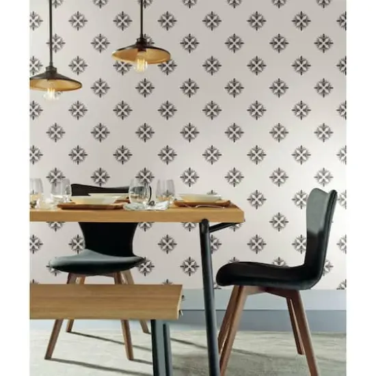 RoomMates Honey Bee Peel & Stick Wallpaper Black {5}