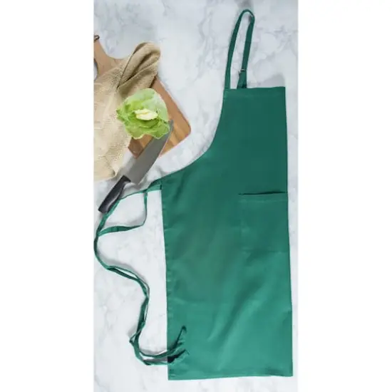 DII&reg; Chino Chef Apron Dark Green {6}