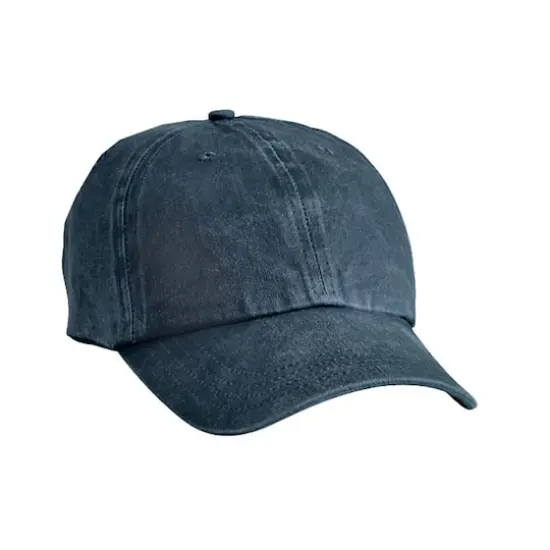 Port & Company&reg; Pigment-Dyed Cap Navy {4}