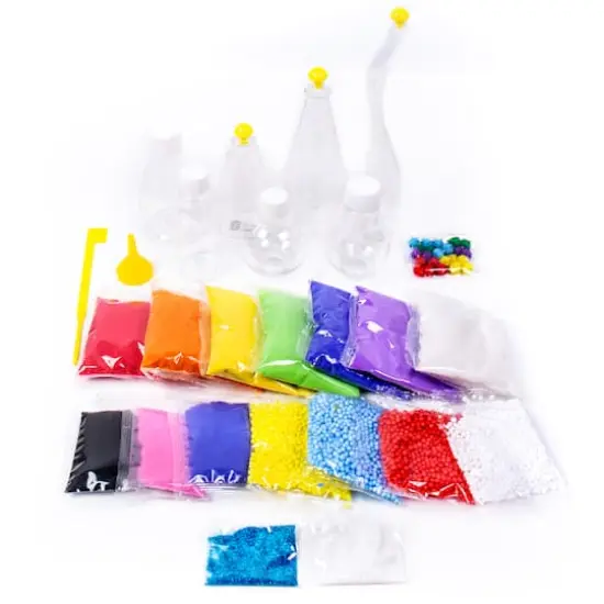 Making in the Moment&reg; Create Your Own Rainbow Sand Art {5}