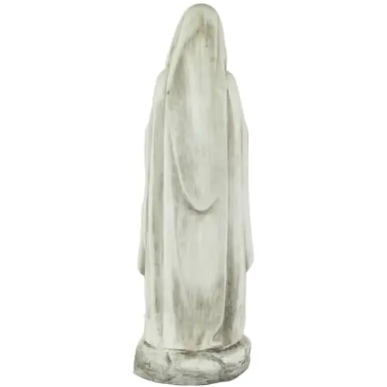 28" Religious Praying Virgin Mary Outdoor Garden Statue {6}