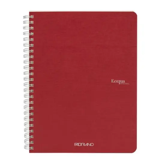 Fabriano&reg; EcoQua Spiral Bound Grid Notebook Cherry {1}