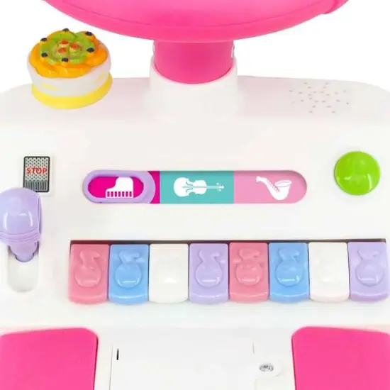 Kiddieland Disney&reg; Minnie Mouse Lights N' Sounds Ice Cream Car Ride-On {6}