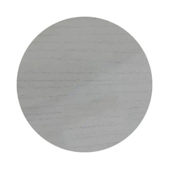 12" Circle Plaque by Make&reg; Market, 2ct. Whitewashed {5}