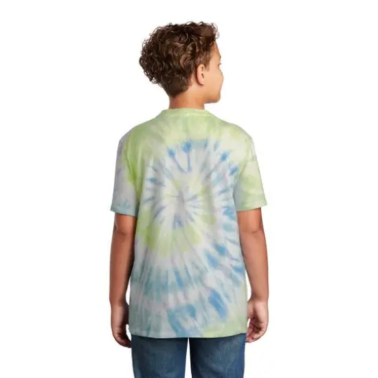 Port & Company&reg; Youth Tie-Dye T-Shirt Watercolor Spiral {6}