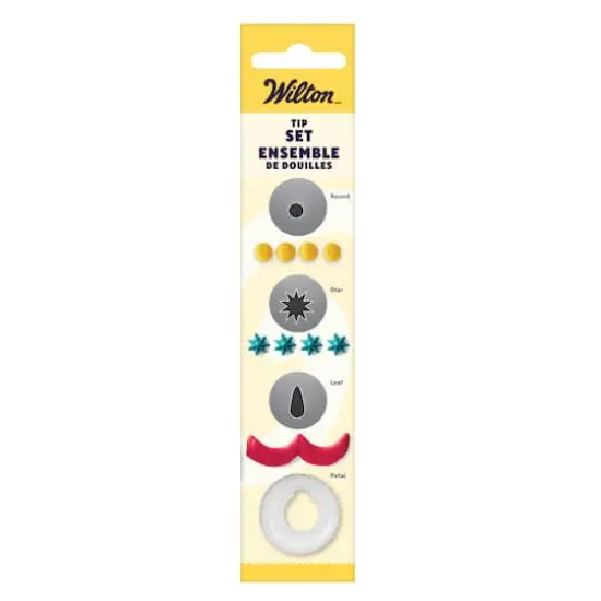 Wilton&trade; 4-Piece Basic Decorating Tip Set {1}