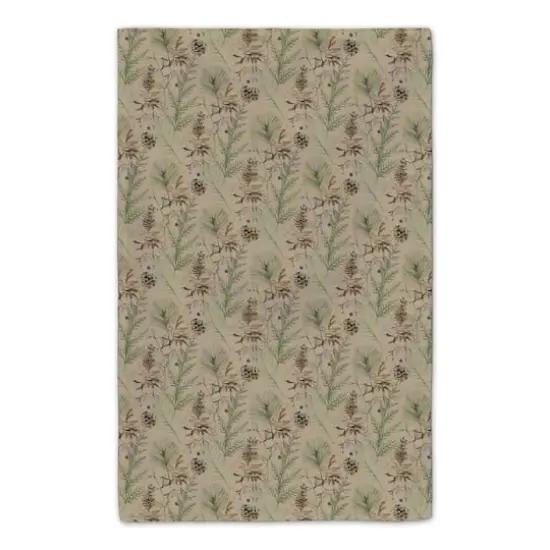 Brown Merry Christmas Cardinal Tea Towel Set {6}