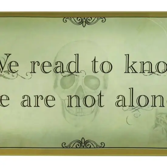 Assorted 10.5" Fairytale Sentiment Glass Tray, 1pc. by Ashland&reg;  {4}