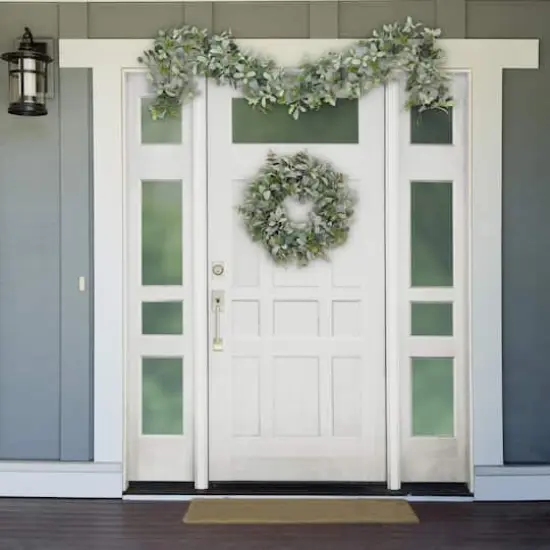 6ft. Green Lambs Ear Garland {4}