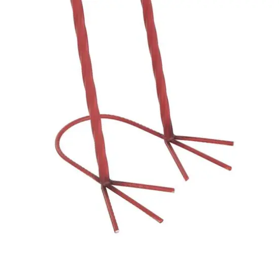 Tall White Textured Metal Crane Garden Sculpture Set {8}