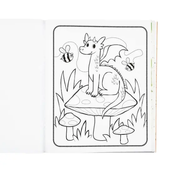 OOLY Color-in' Book: Knights & Dragons {3}