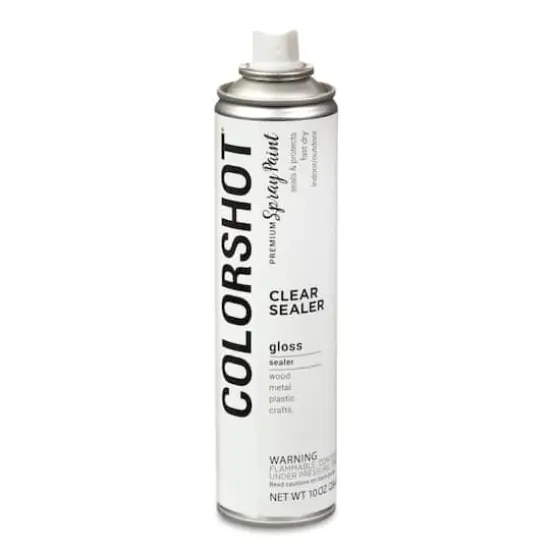 COLORSHOT&reg; Premium Gloss Spray Paint Clear Sealer {4}