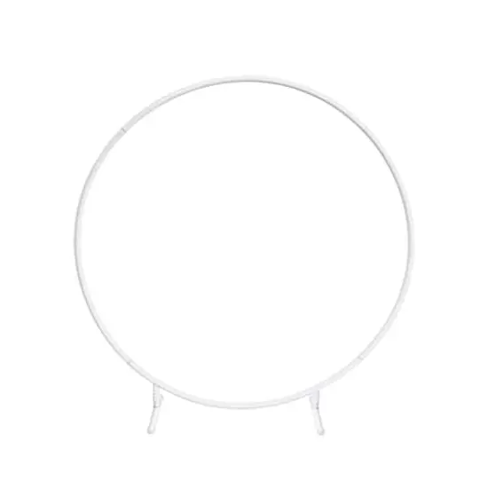 19.75" White Tabletop Hoop by Celebrate It&trade; {1}