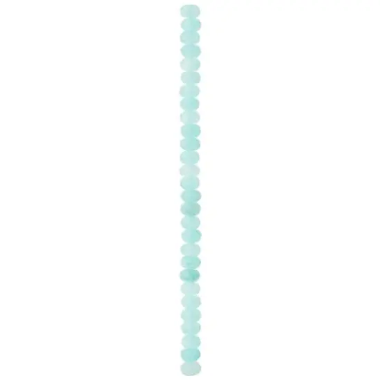 Aqua Dyed Quartz Faceted Rondelle Beads, 8mm by Bead Landing™ {4}