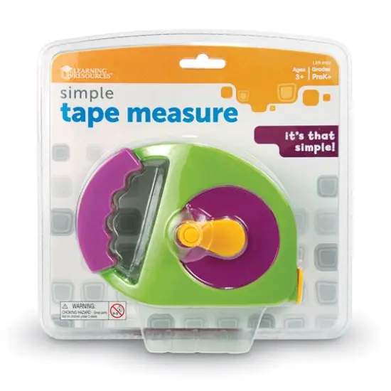 Learning Resources Simple Tape Measure {3}