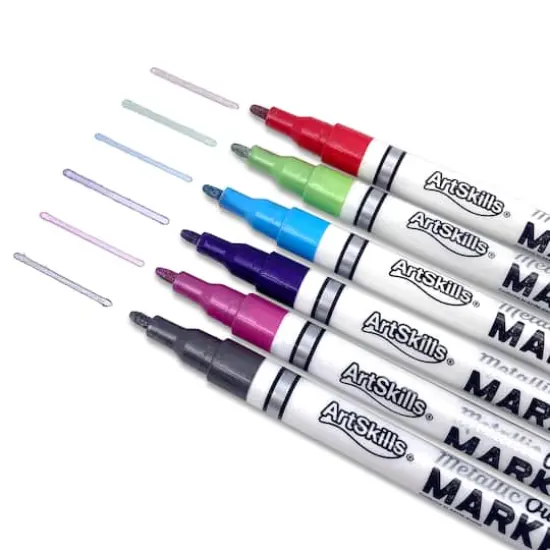 ArtSkills&reg; Metallic Outline Markers, 6ct. {4}