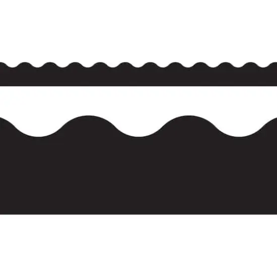 Terrific Trimmers&reg; Scalloped Borders, 39ft. Jet Black {1}