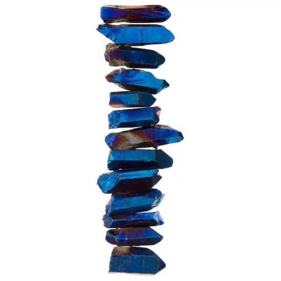 Sapphire Luster Quartz Nugget Beads by Bead Landing&trade; {4}