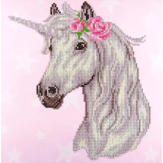 Diamond Art Intermediate Unicorn Kit {1}