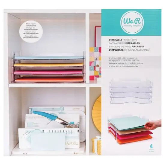 We R Memory Keepers&reg; Stackable Paper Trays {3}