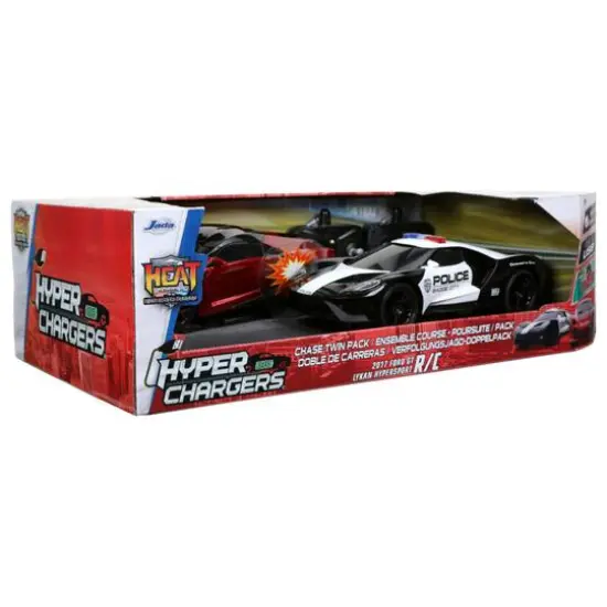 Jada Toys&reg; HyperChargers 1:16 Battle Machine RC Twin Pack {4}