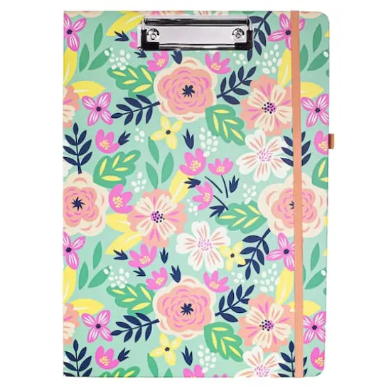 Steel Mill & Co.&reg; Mint Floral Clipboard Folio {3}