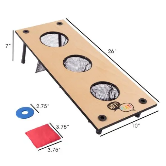 Toy Time 2-in-1 Washer Pitch & Beanbag Toss Set {3}