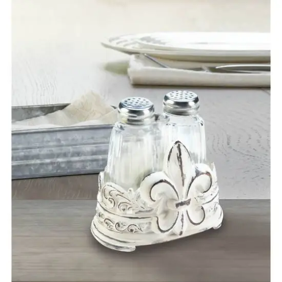 4" Fleur-De-Lis Shaker Set {3}