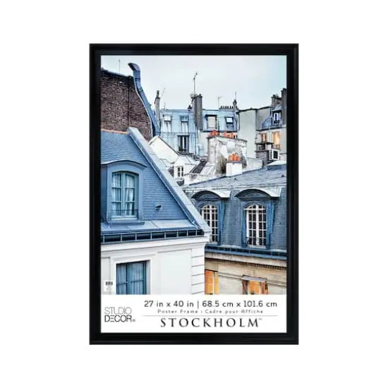 Stockholm&trade; Black Poster Frame by Studio D&eacute;cor&reg; {1}
