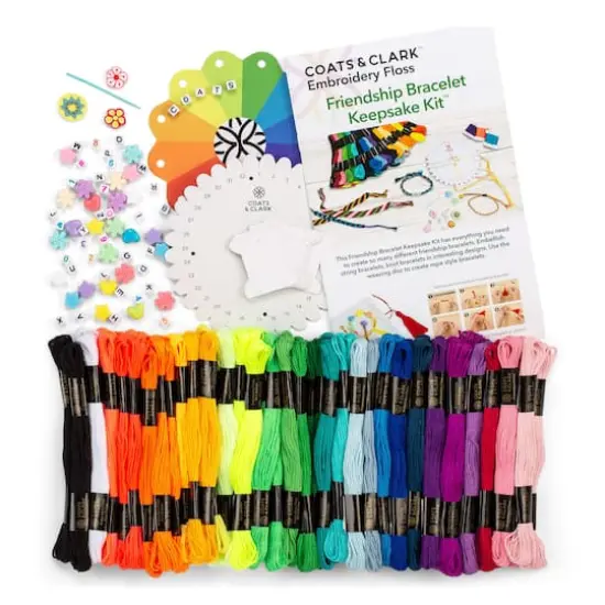 Coats & Clark&reg; Embroidery Floss Friendship Bracelet Keepsake Kit&trade; {3}