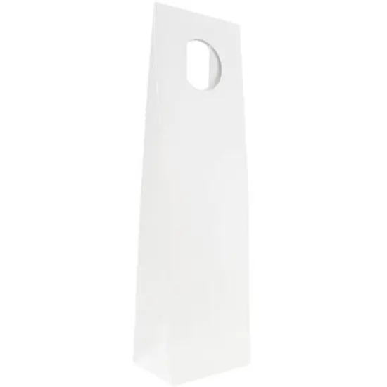 JAM Paper White Heavy Duty Bottle Wine Bag, 3ct. {1}