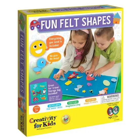 Creativity for Kids&reg; Fun Felt Shapes {1}