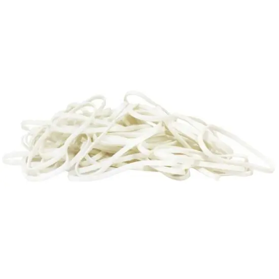 JAM Paper Size 33 Rubber Bands, 100ct. White {4}