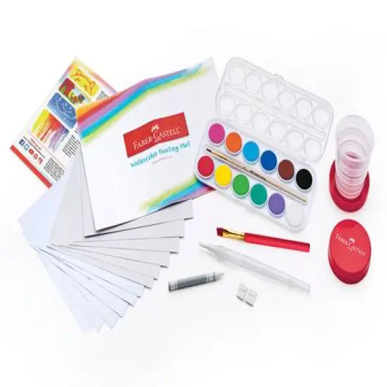 Faber-Castell&reg; Young Artist Learn To Watercolor Set {3}