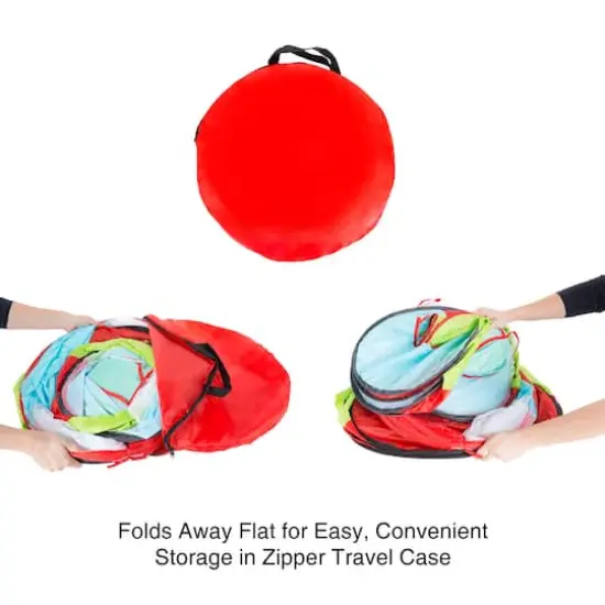 Toy Time Kids Tent, Cube & Tunnel Pop Up Playhouse Hut {7}