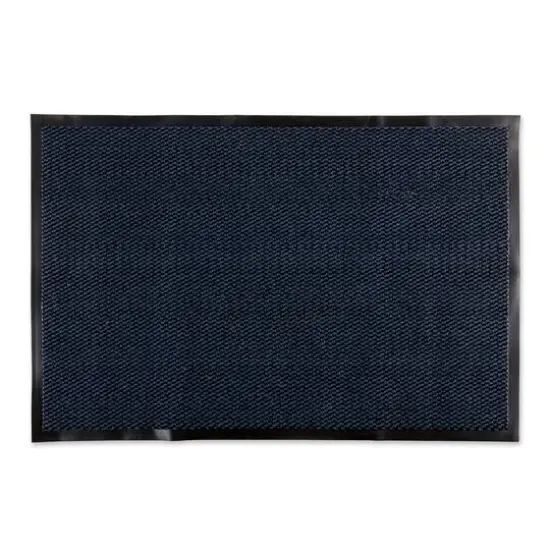 DII&reg; Blue & Black Walk Off Utility Doormat, 30" x 48" {1}