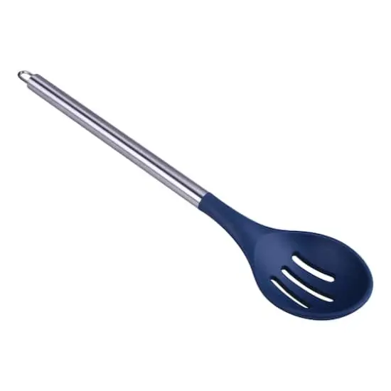 Navy Slotted Spoon by Makery&trade; {3}