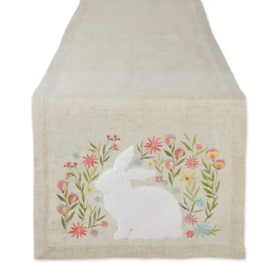 DII&reg; 70" Spring Meadow Embroidered Table Runner {1}