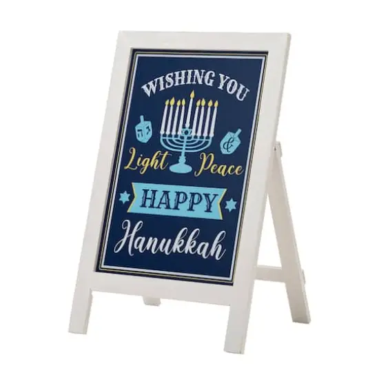 Glitzhome&reg; 24" Hanukkah Porch Sign {1}