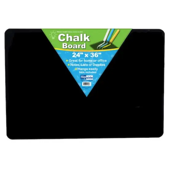 Flipside Black 24" x 36" Chalk Board {1}