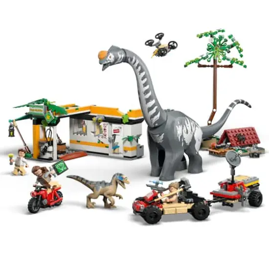 LEGO&reg; Jurassic World Raptor & Titanosaurus Tracking Mission Dinosaur Toy 76973 {6}