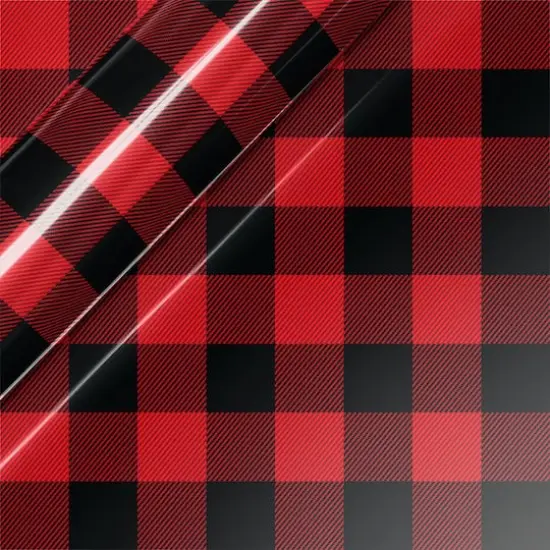 Siser&reg; EasyPatterns&reg; Plus Buffalo Plaid Heat Transfer Vinyl Red {1}