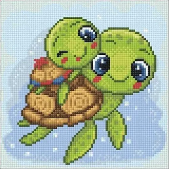 Crafting Spark Little Turtles Diamond Painting Kit {1}