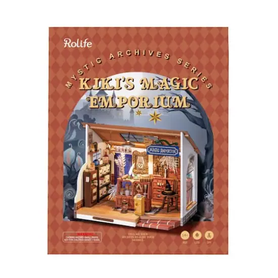 Rolife&reg; Kiki's Magic Emporium DIY Miniature House Kit {8}