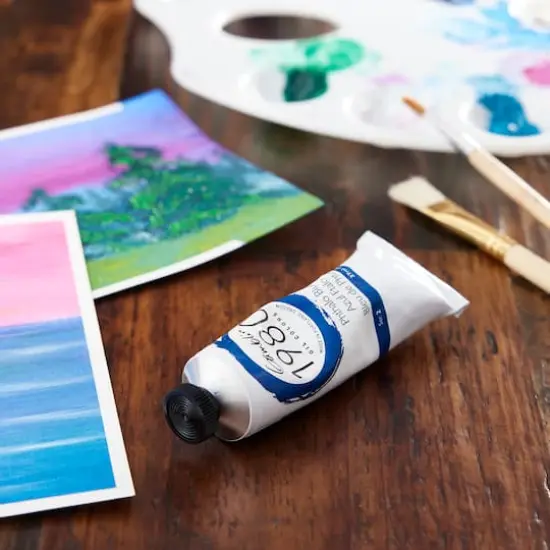 Gamblin 1980 Oil Color, 37mL Phthalo Blue {3}