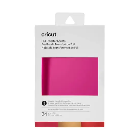 Cricut&reg; Foil Transfer Sheets Sampler, Ruby {1}