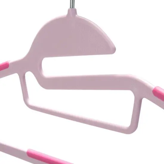 Simplify Kids Collar Saver Ultimate Hangers, 12ct. Pink {7}